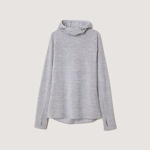 Navy Fitted Fleece Hoodie